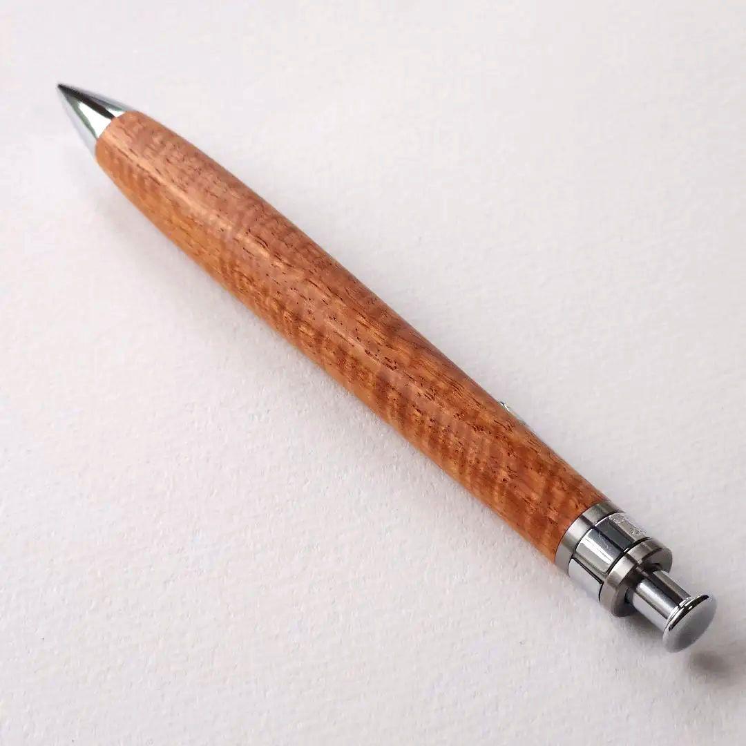 【希少】工房楔 花梨ちぢみ杢 シャープペンシル