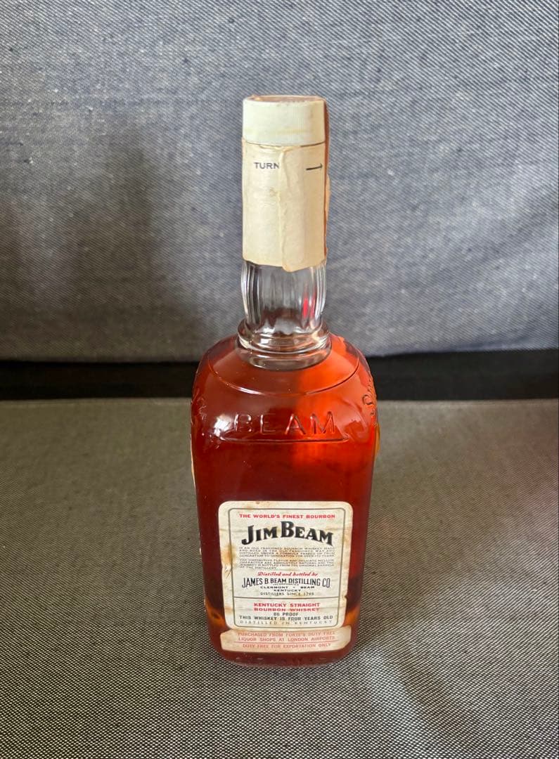 JIM BEAM　ジムビーム　バーボンウイスキー古酒　未開封