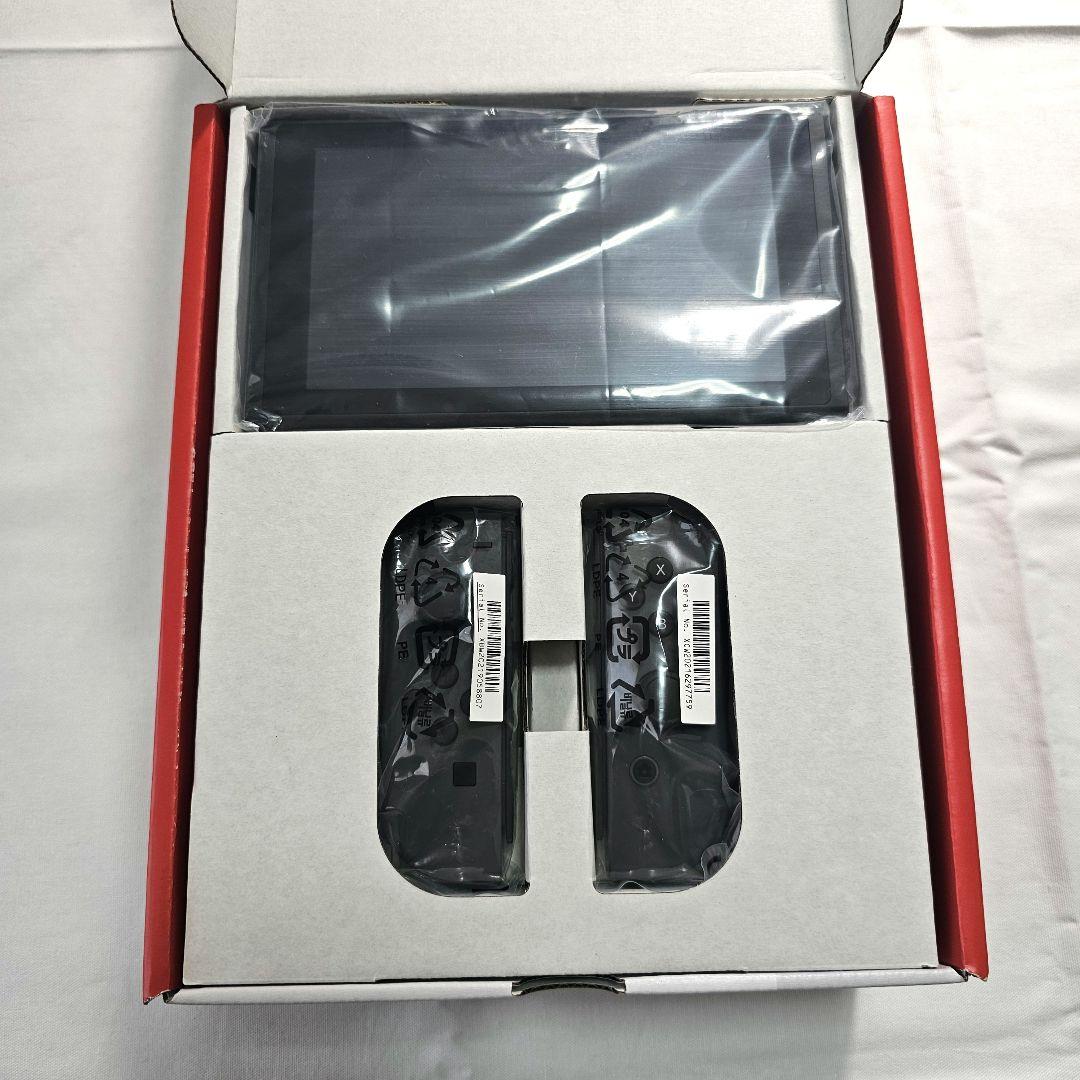 【未使用品】Nintendo Switch グレー 本体 Joy-Con付き