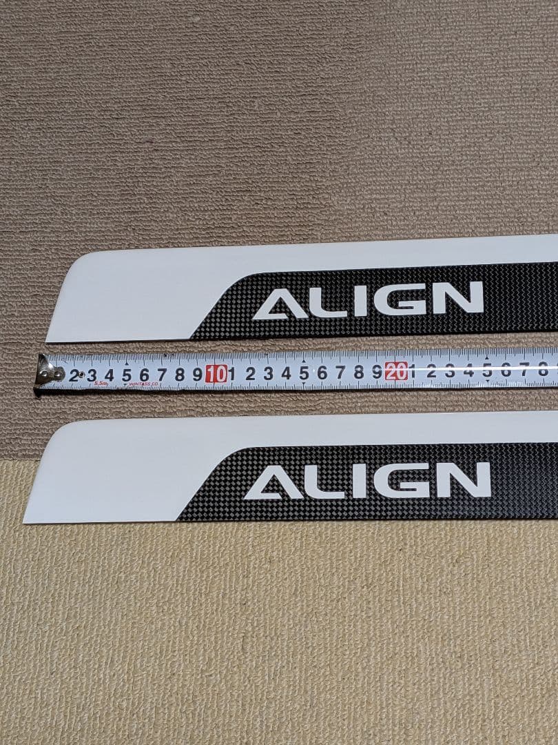 ALIGN　メインロータ　全長715ミリ F3C用新品未使用(ロータケース付)