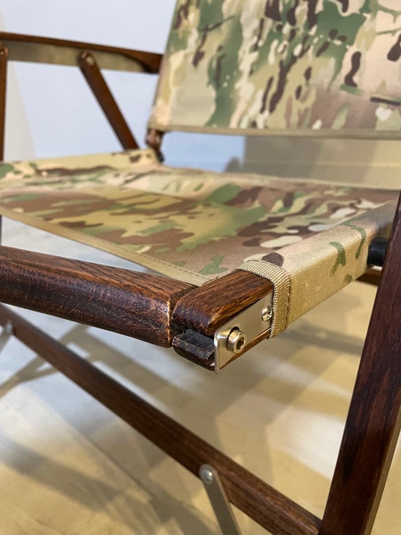 kimicamp クラッシックチェア カモ柄