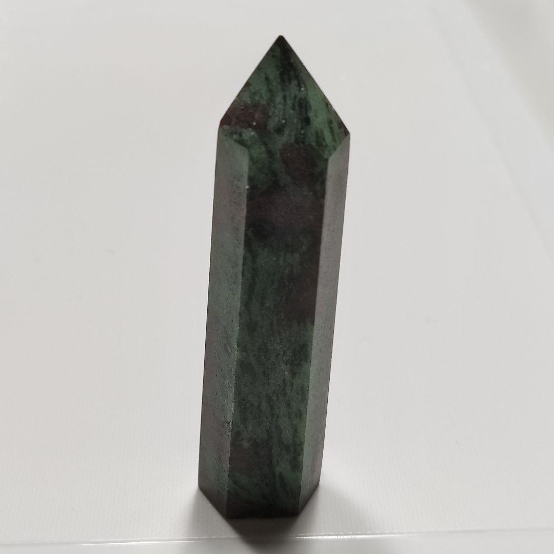 パワーストーン　天然石　ルビーインゾイサイト　ポイント　94g　No.336