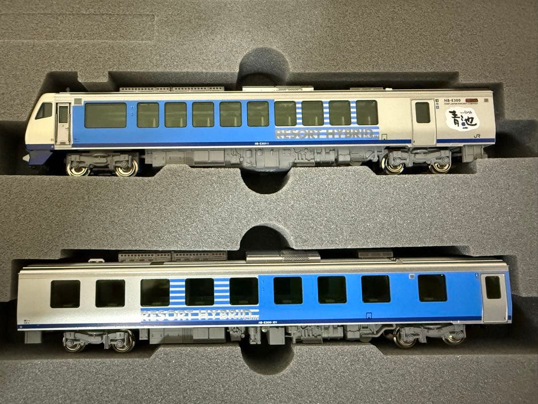 Ｎゲージ　ＫＡＴＯ　ＨＢ－Ｅ３００系　リゾートしらかみ（青池編成）