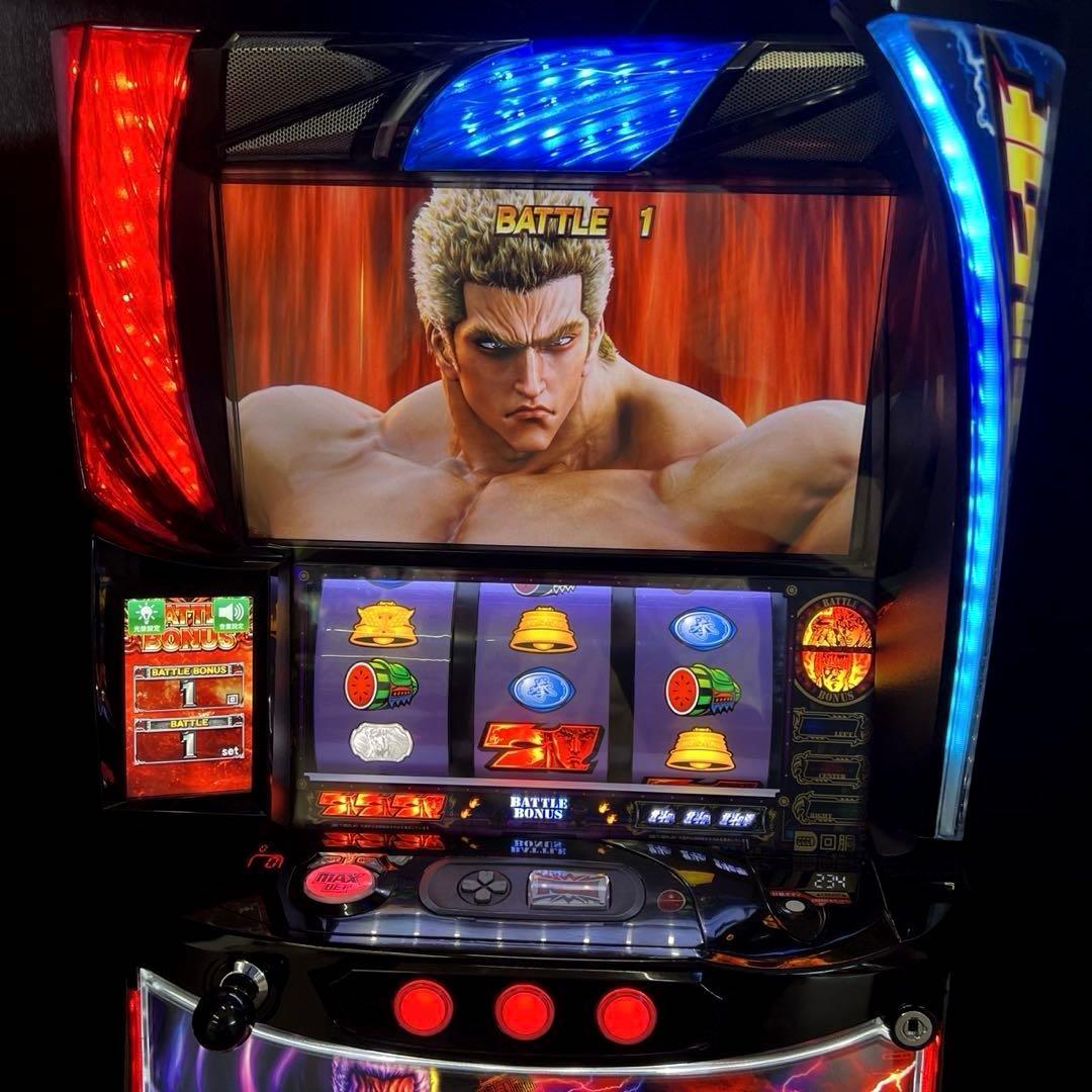 スマスロ「北斗の拳」拳王パネル　パチスロ実機　送料無料