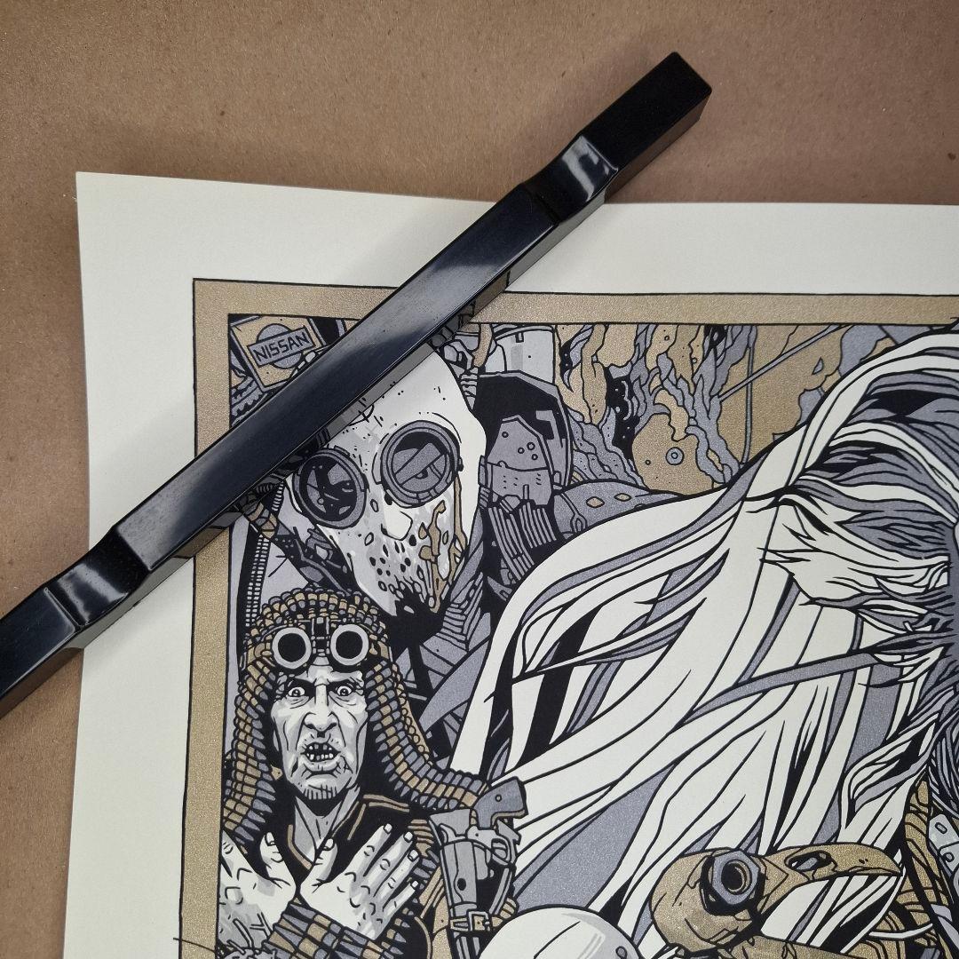 ●250枚限定 マッドマックス 怒りのデスロード シルクスクリーン ミニポスター