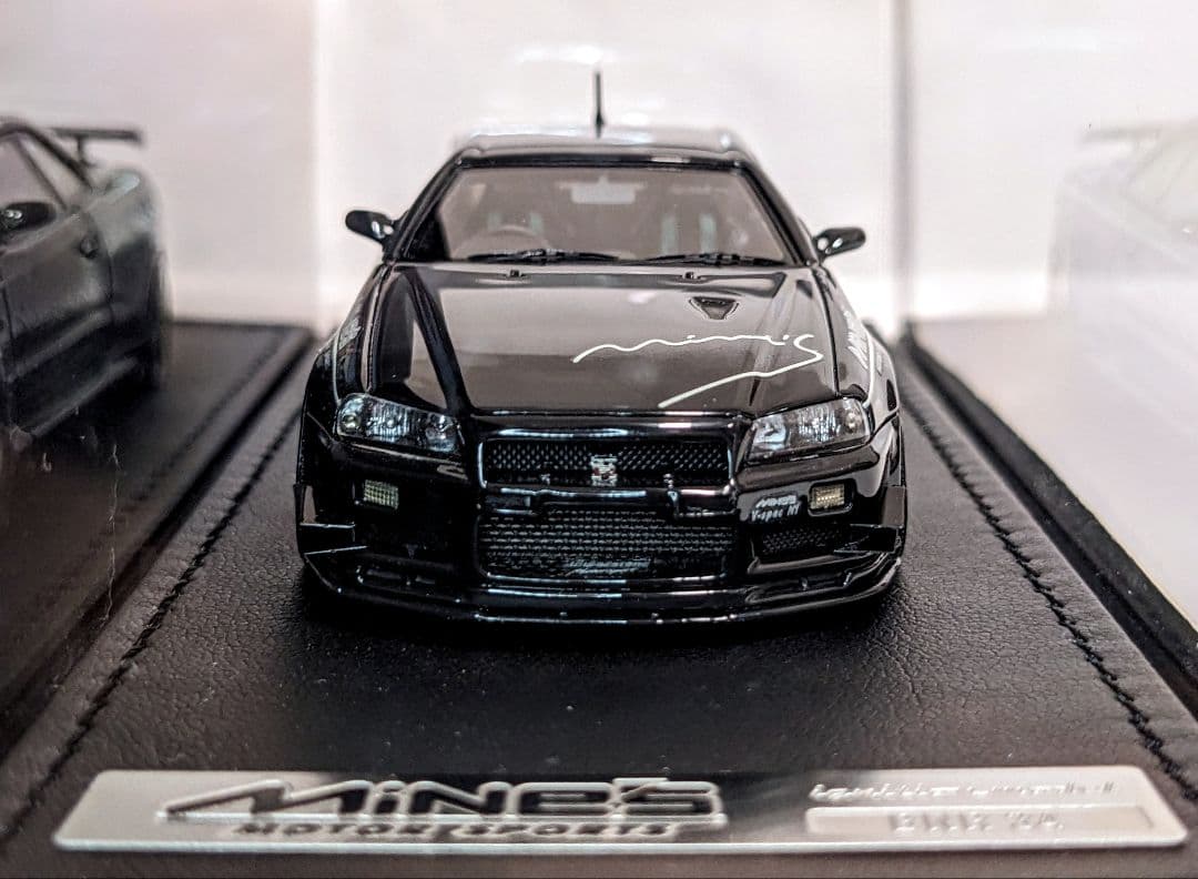 イグニッションモデル 1/43 日産スカイライン GT-R マインズ (R34)