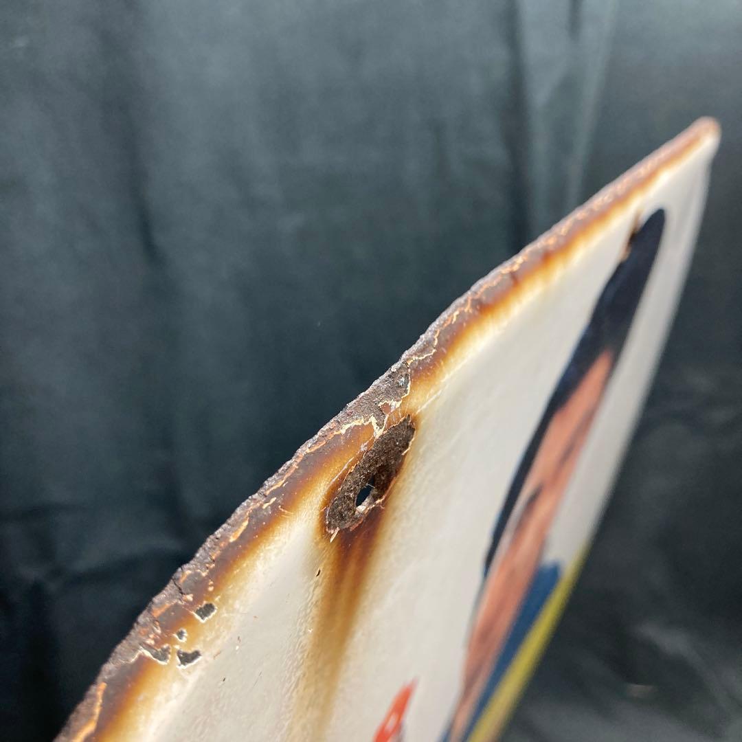 昭和レトロ 琺瑯 ホーロー看板 ハイアース 大塚グループアース製薬 水原弘