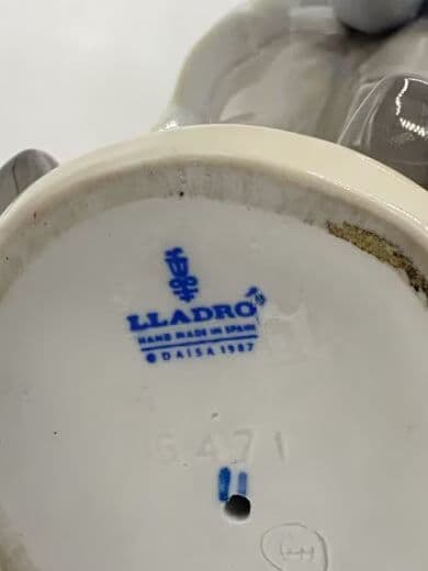 【美品】リヤドロ LLADRO No.5471「悲しきサックス」置物