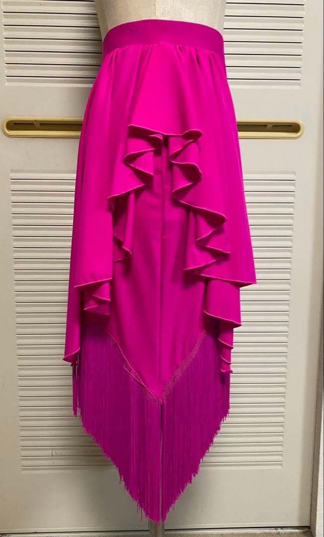 社交ダンスラテンスカート 　　白樺ドレス