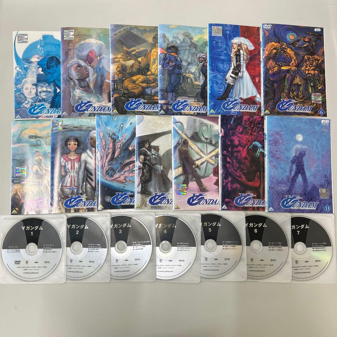 ガンダムシリーズ8作品　まとめ売り　DVD 全巻セット　レンタル落ち