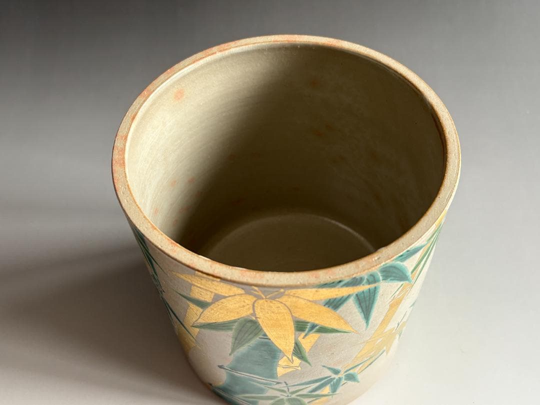 手塚充　乾山竹文　水指　茶道具