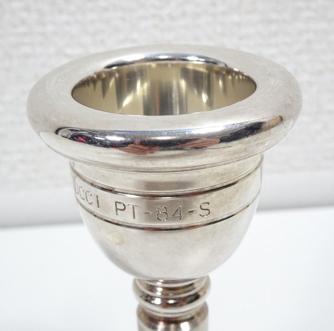 Perantucci PT-84S チューバ用マウスピース 銀メッキ