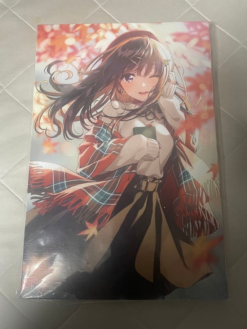 森倉円 初個展A4キャンバスボード