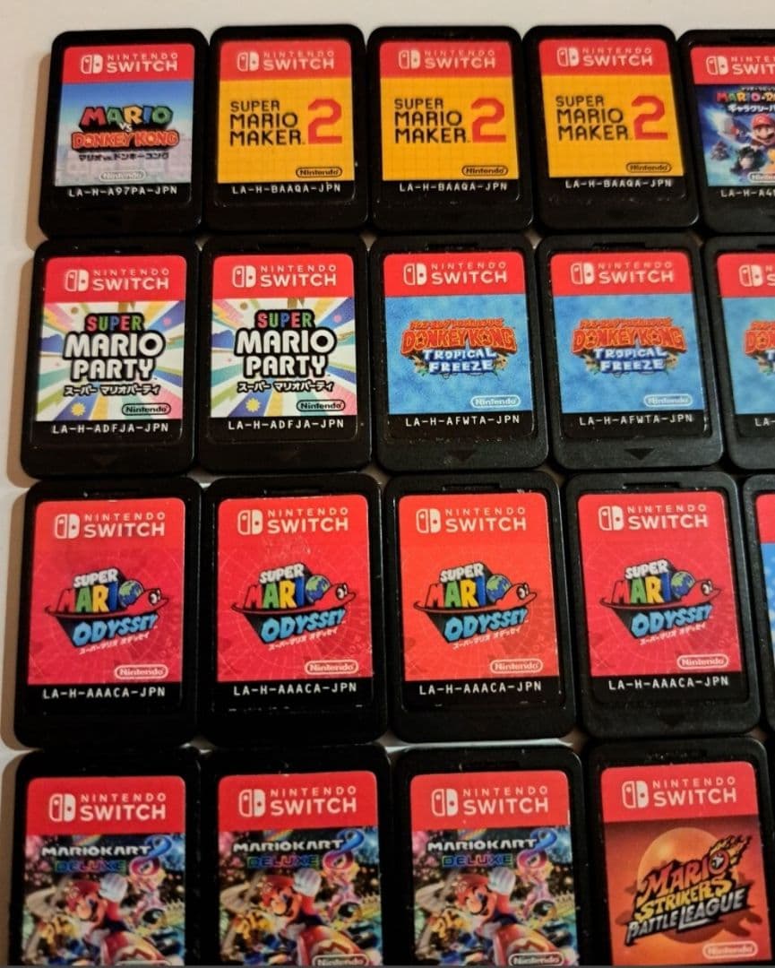 Nintendo Switch ソフト 30本セット まとめ売り マリオなど
