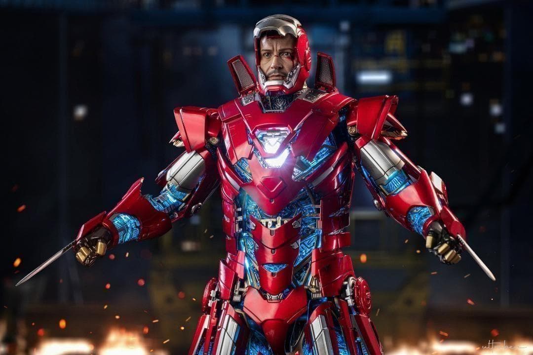 新品 ホットトイズ アイアンマン シルバーセンチュリオン アーマースーツアップ版