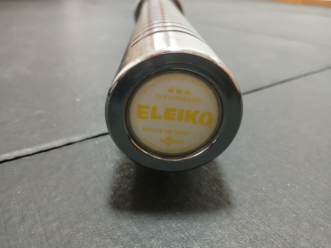 ELEIKO 15kg エレイコオリンピック リフティングトレーニングバーベル