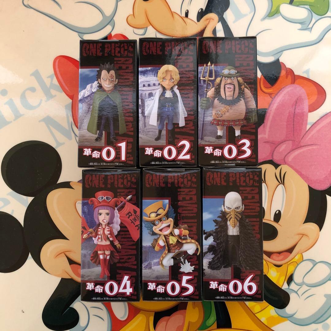 ワンピースワールドコレクタブルフィギュア革命軍　セット売り