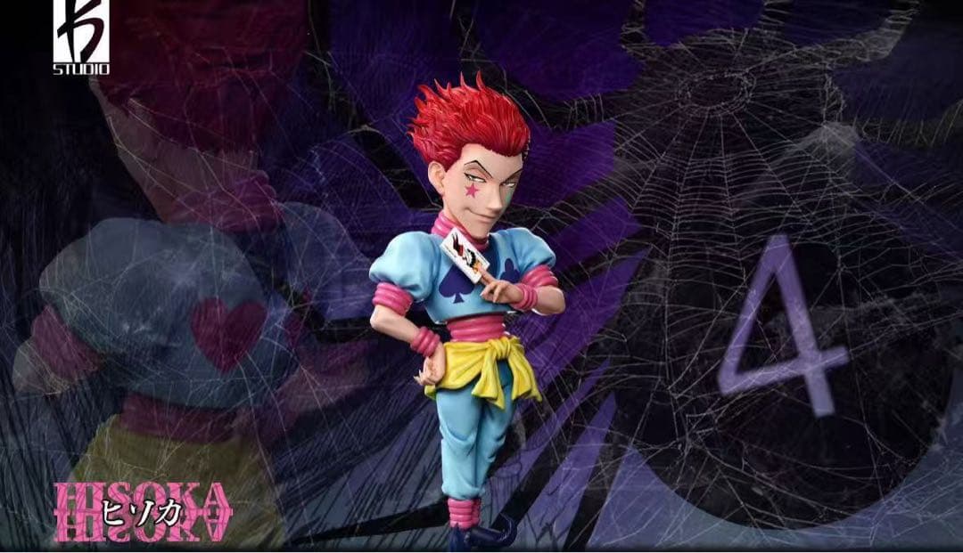 hunter×hunterヒソカ＝モロウ ガレージキット ガレキ スタチュー①②