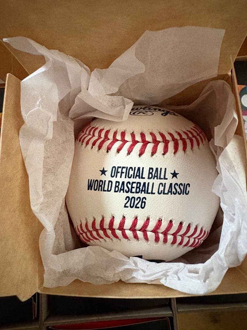 WBC 2026 公式試合球 新品未使用 Rawlings正規品 箱入 公式球