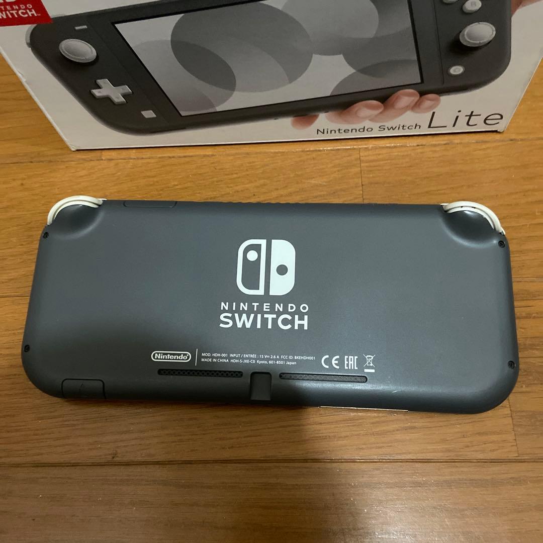 Nintendo Switch Lite グレー　ジャンク品