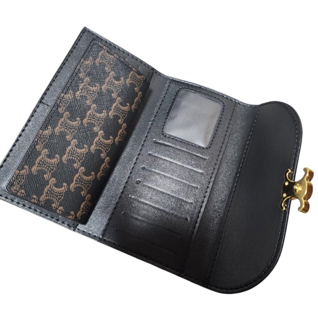 CELINE　長財布　トリオンフ　ラージフラップ　ノベルティ