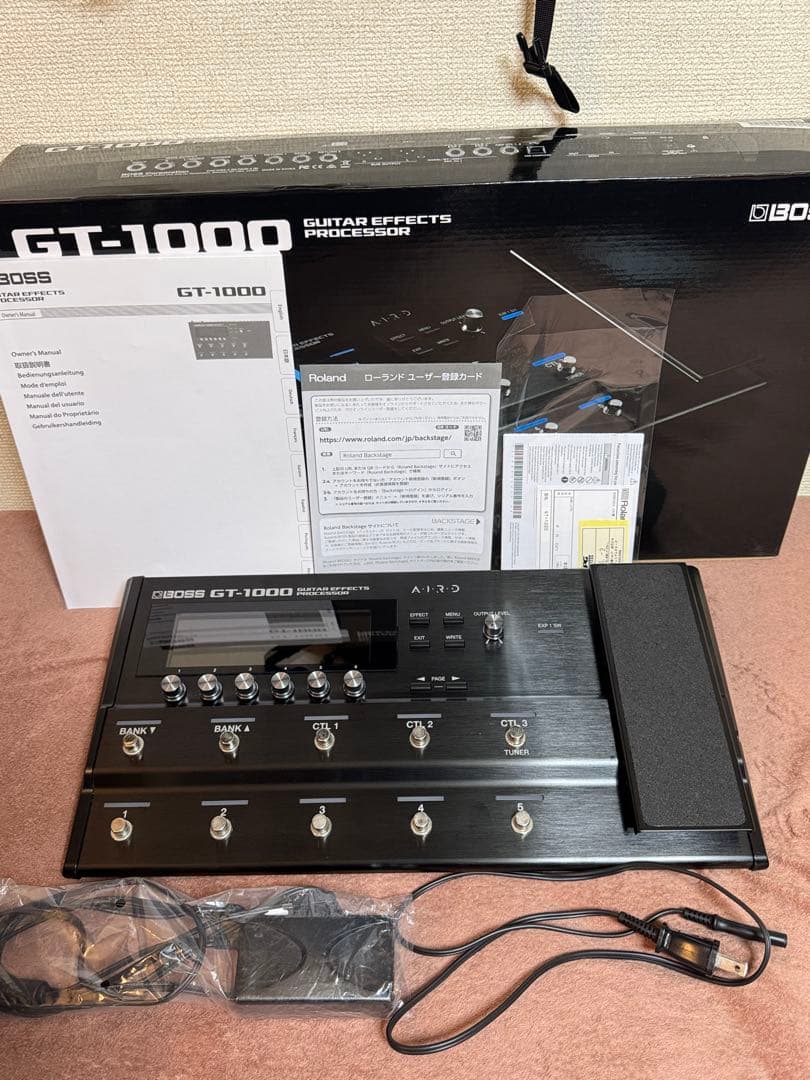 BOSS GT-1000 ギターエフェクトプロセッサー