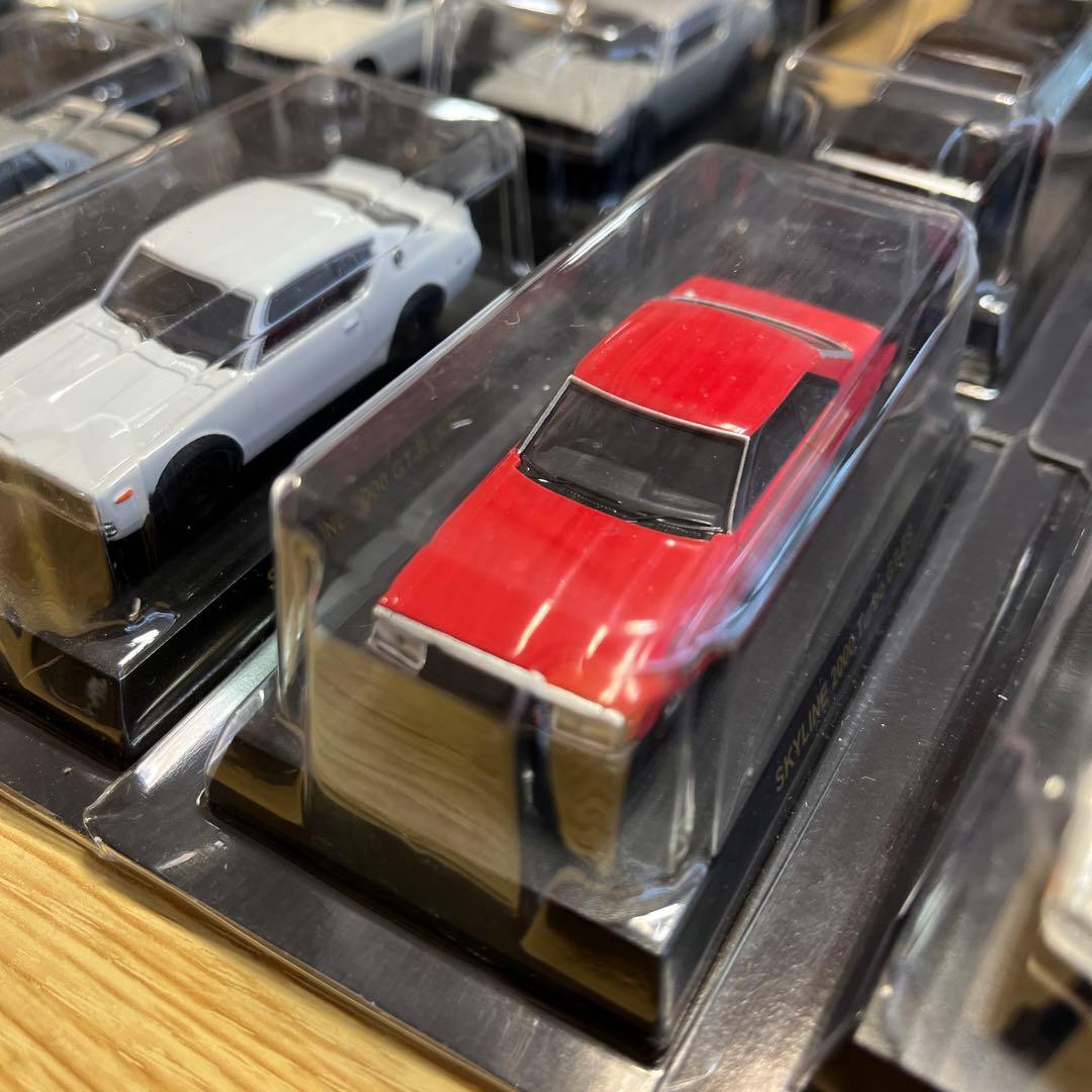 京商　NISSAN SKYLINE ミニカー 28台セット
