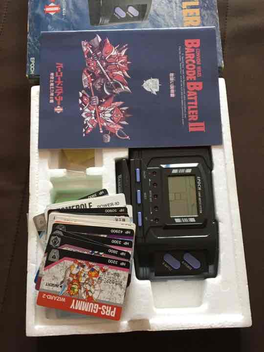 エポック社  バーコードバトラーII   おまけのカード付