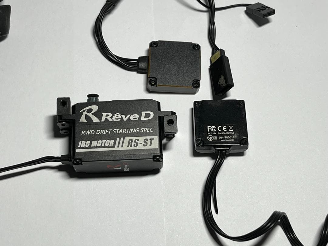 1/10 電動RC用メカ一式 アンプ・モーター・サーボ・ジャイロ・Wi-fi