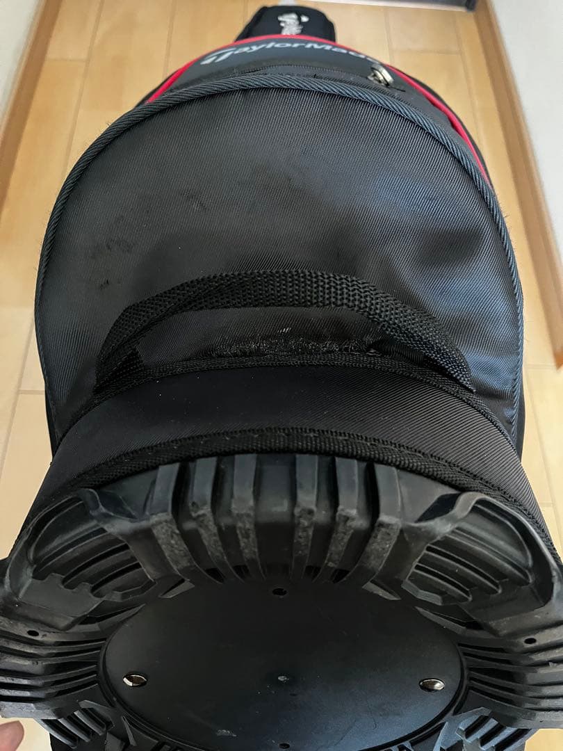 良品テーラーメイド CB KY833トゥルーライト キャディバッグ　9型軽量　黒