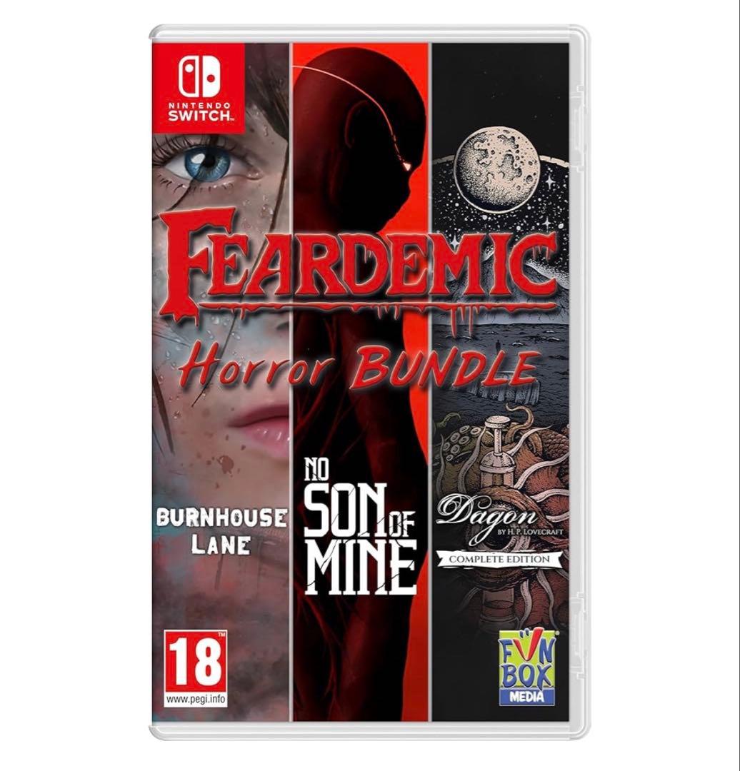Nintendo Switch Feardemic Horror Bundle switch