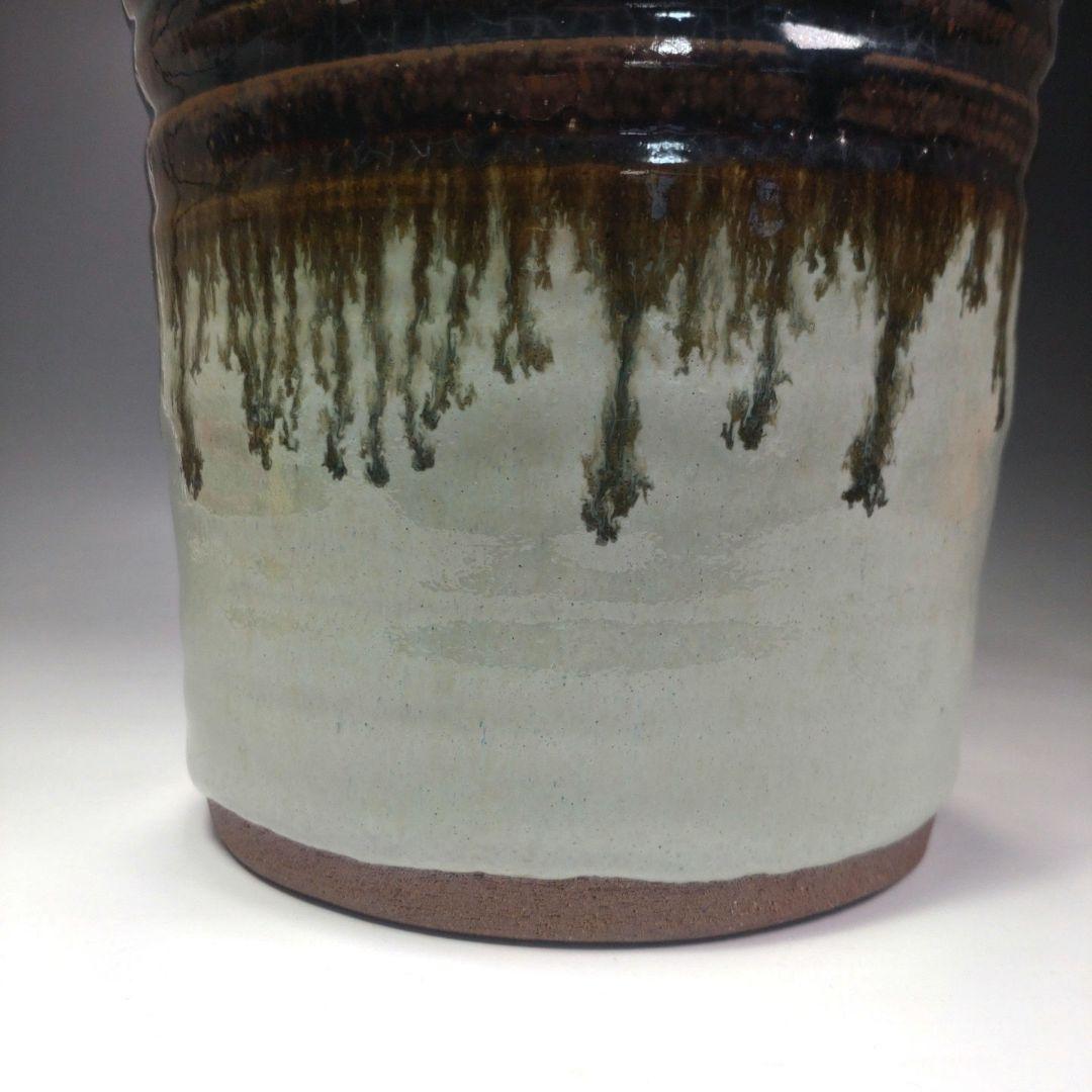 イ52 水指『朝鮮唐津一重口水指』『久右衛門造　共箱』茶道具