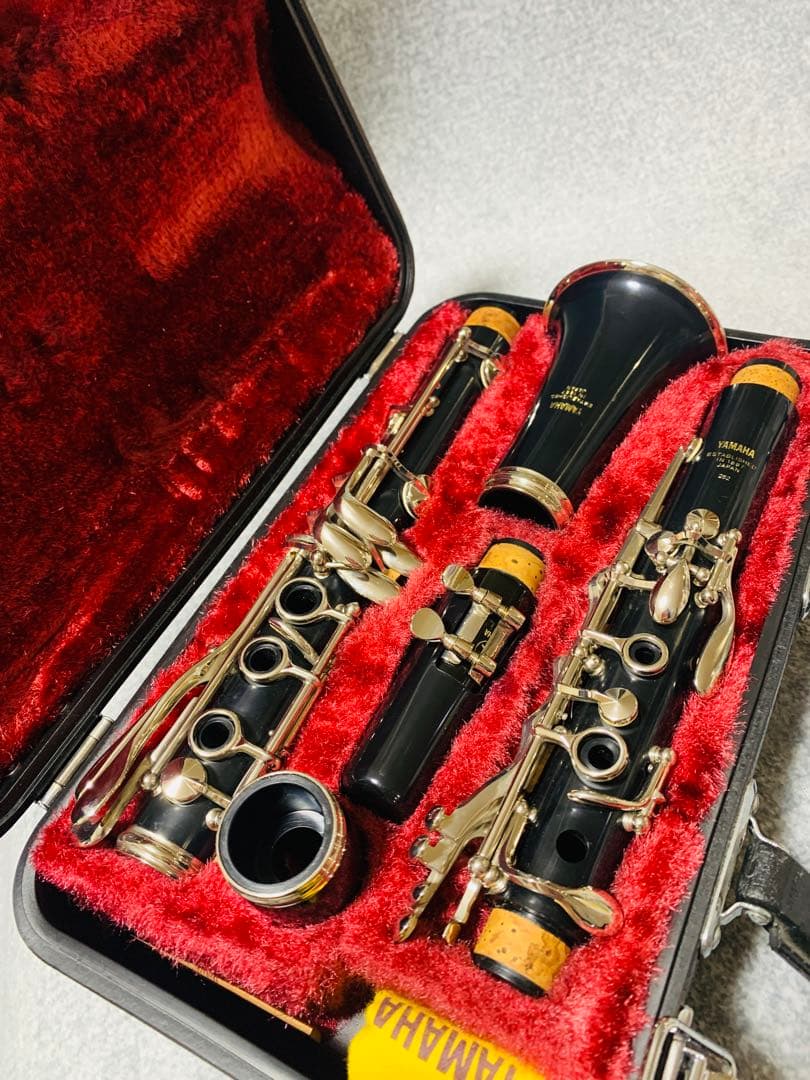 美品 YAMAHA YCL-252 ヤマハ クラリネット ハードケース付き