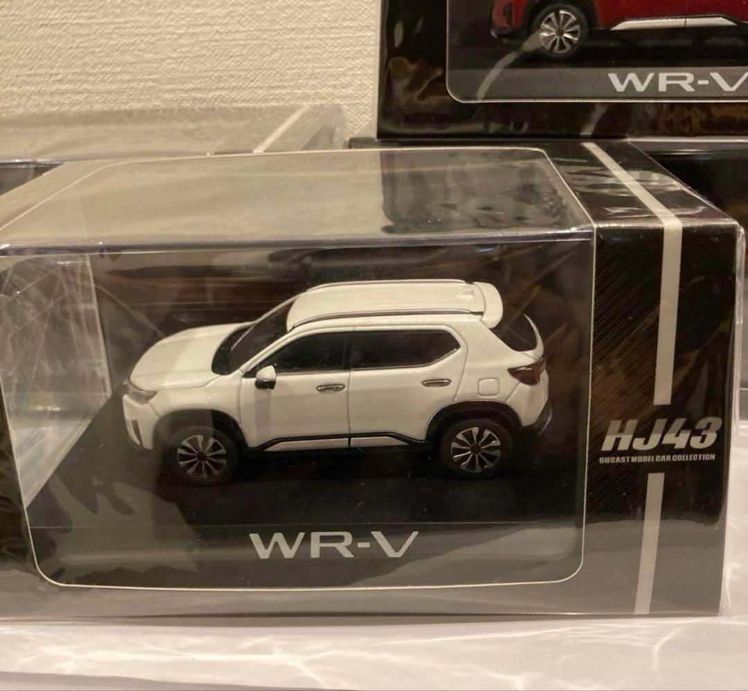 WR-V 1／43ミニカー４台セット ホワイト・レッド・グレー ・黒　ホンダ新品