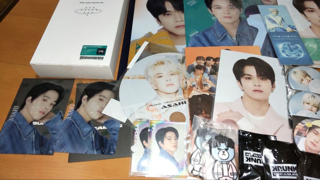 treasure アサヒ トレカ 公式グッズ まとめ売り