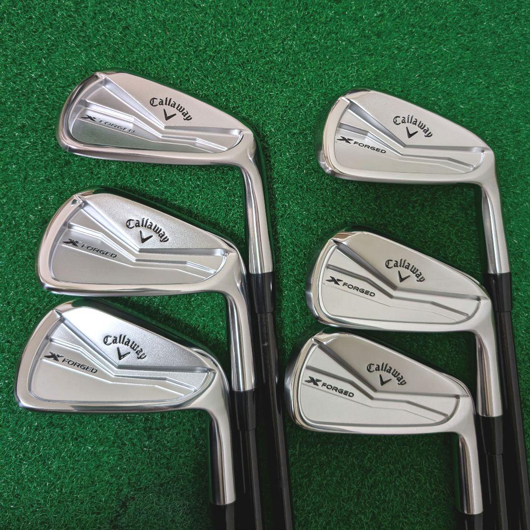 キャロウェイ Xフォージド アイアン 5~P 6本セット ラウネi75 カスタム