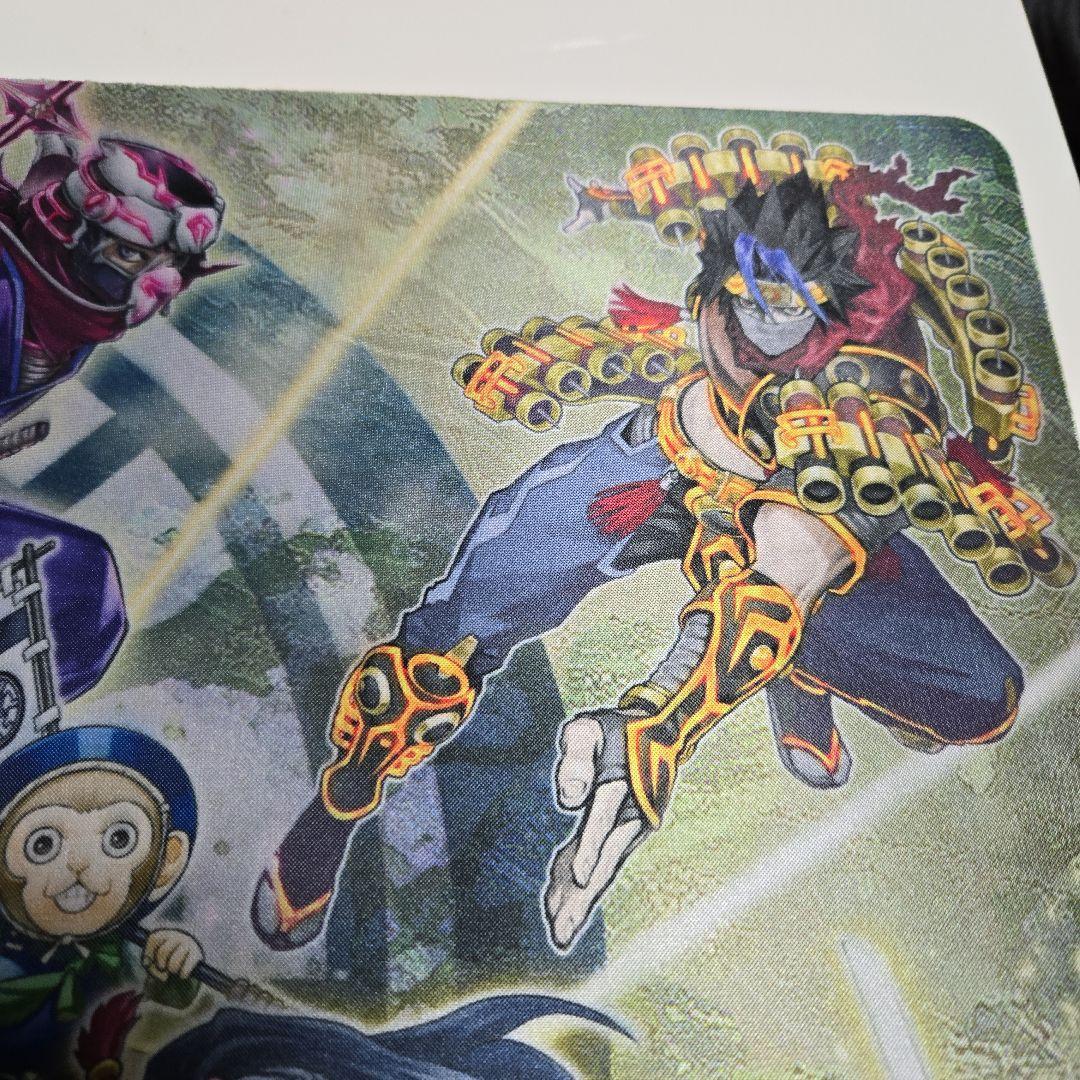 遊戯王 アジア版 プレイマット 影六武衆YOT2017 シンガポール2018