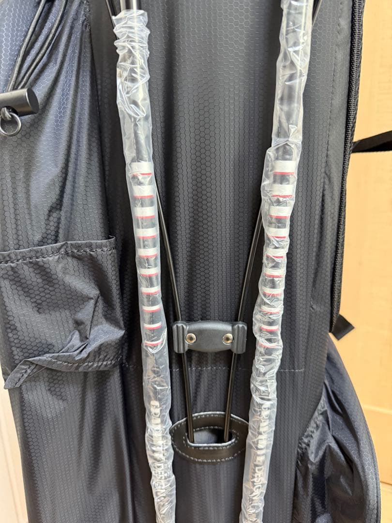 新品★ツアーAD★スタンドキャディバッグ★ツアー支給品★未使用★ゴルフバッグ★黒