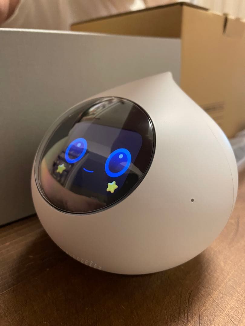 Romi ロボット本体+公式きせかえ ぽんぽん帽子2種類