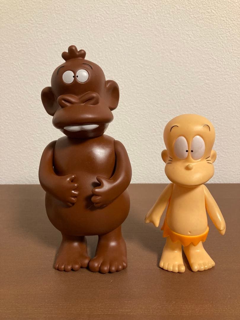 はじめ人間ゴン はじめ人間 ギャートルズ ソフビ 2体セット