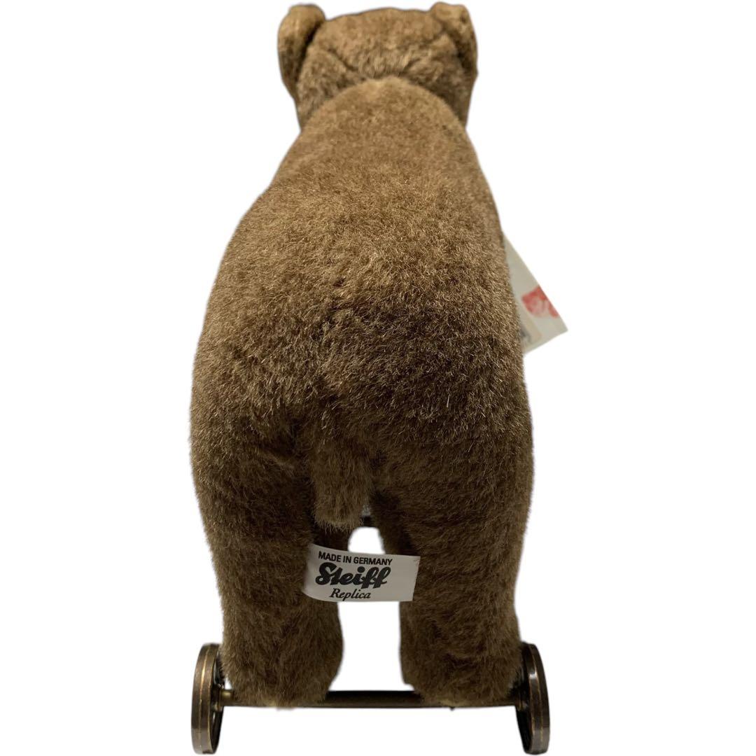 【新品】希少　シュタイフ ベア オン ホイールズ レプリカ1904 クマ