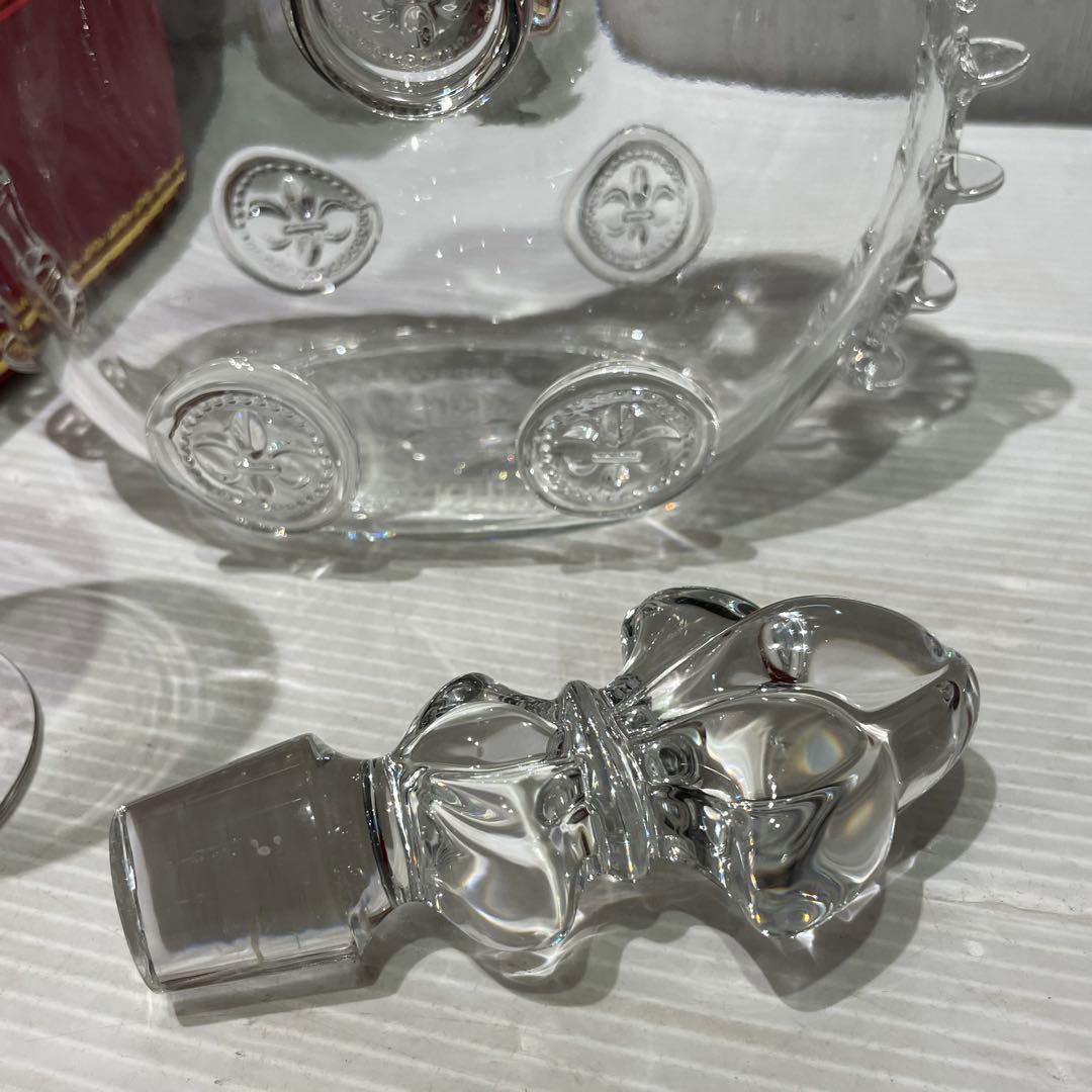 ⑤ Baccarat レミーマルタン ルイ13世 グラス　空瓶 バカラ　箱入り