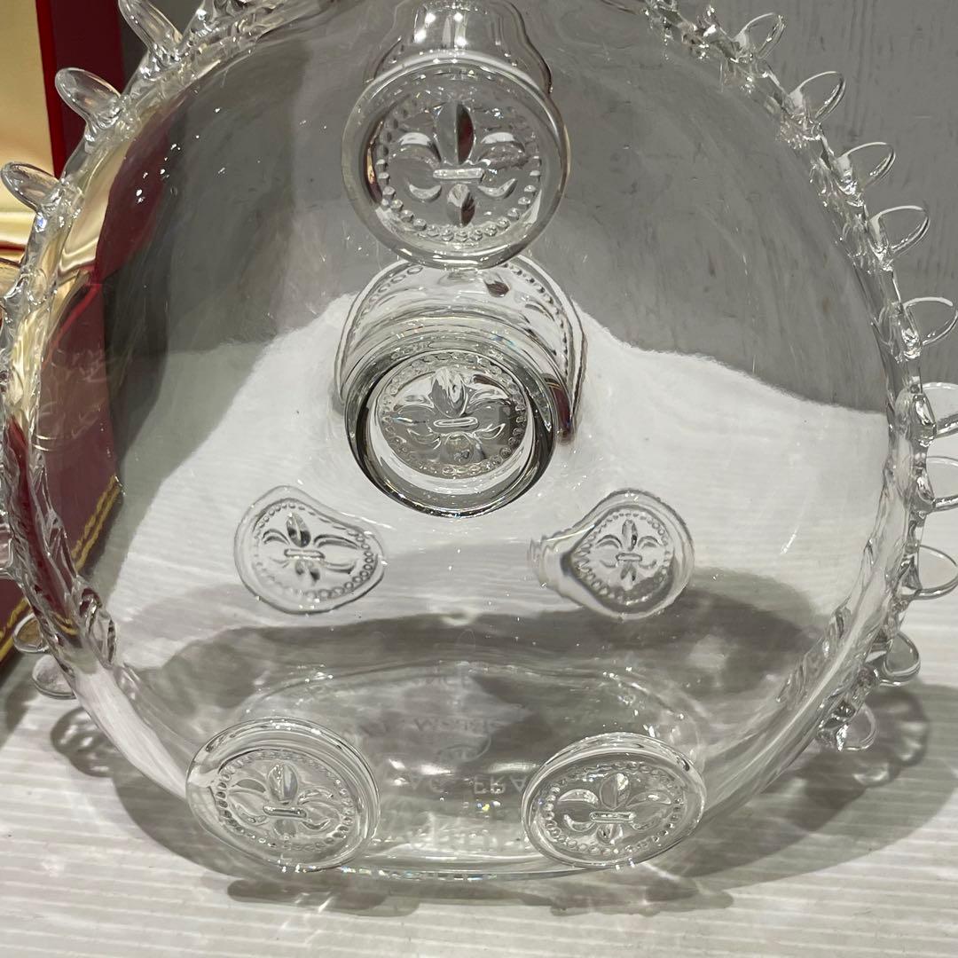 ⑤ Baccarat レミーマルタン ルイ13世 グラス　空瓶 バカラ　箱入り