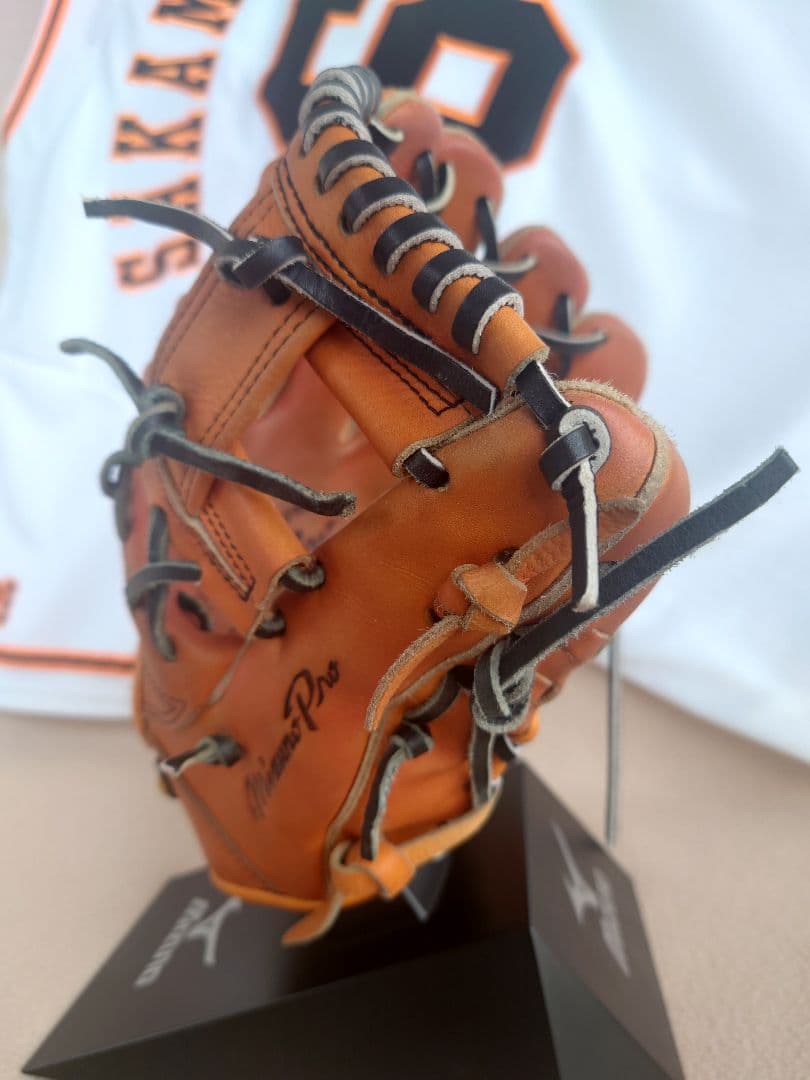 し*会様 Mizuno Pro 硬式内野手グローブクラフテッドエディション坂本勇