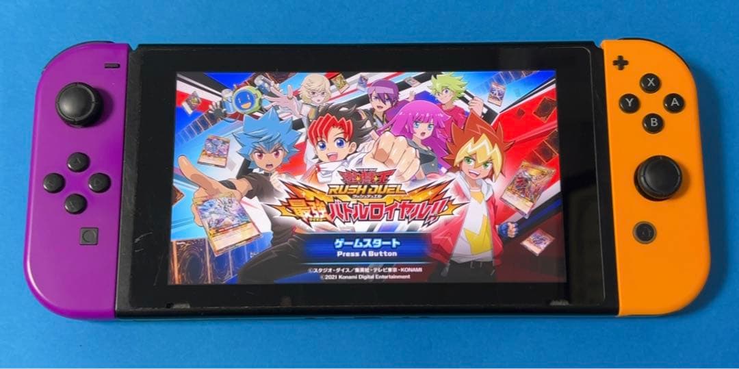 ニンテンドースイッチ本体 Nintendo Switch オレンジ、パープル