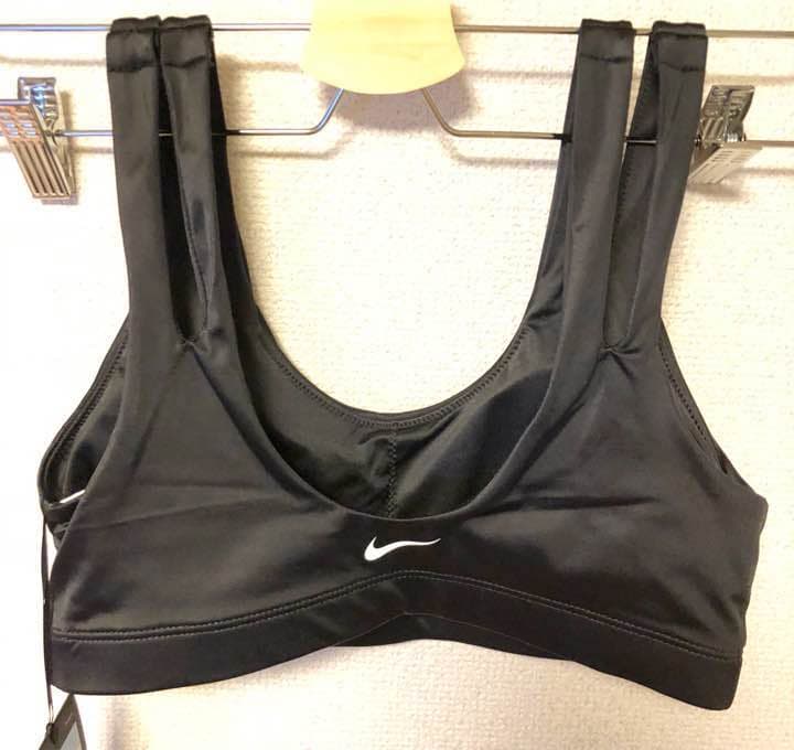 【新品２枚】ナイキ インディ シャイン  スポーツブラ ブラック Mサイズ