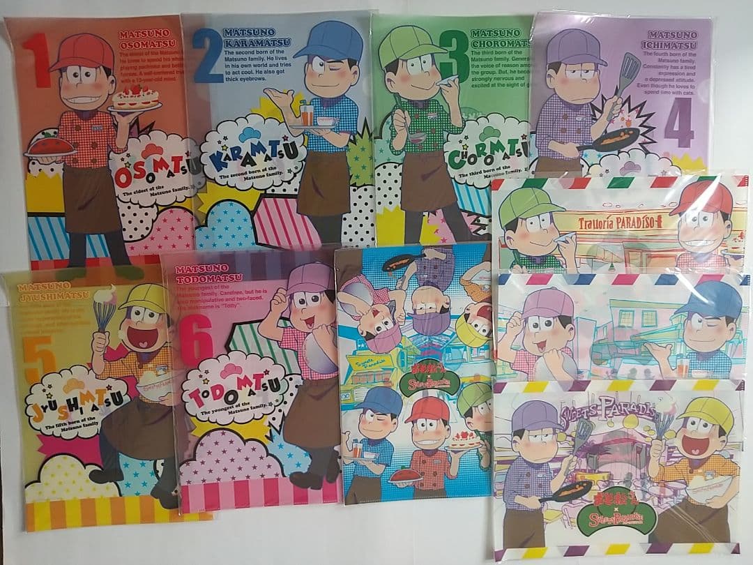 おそ松さん 缶バッジ アクキー おそ松 カラ松 チョロ松 一松 十四松 トド松