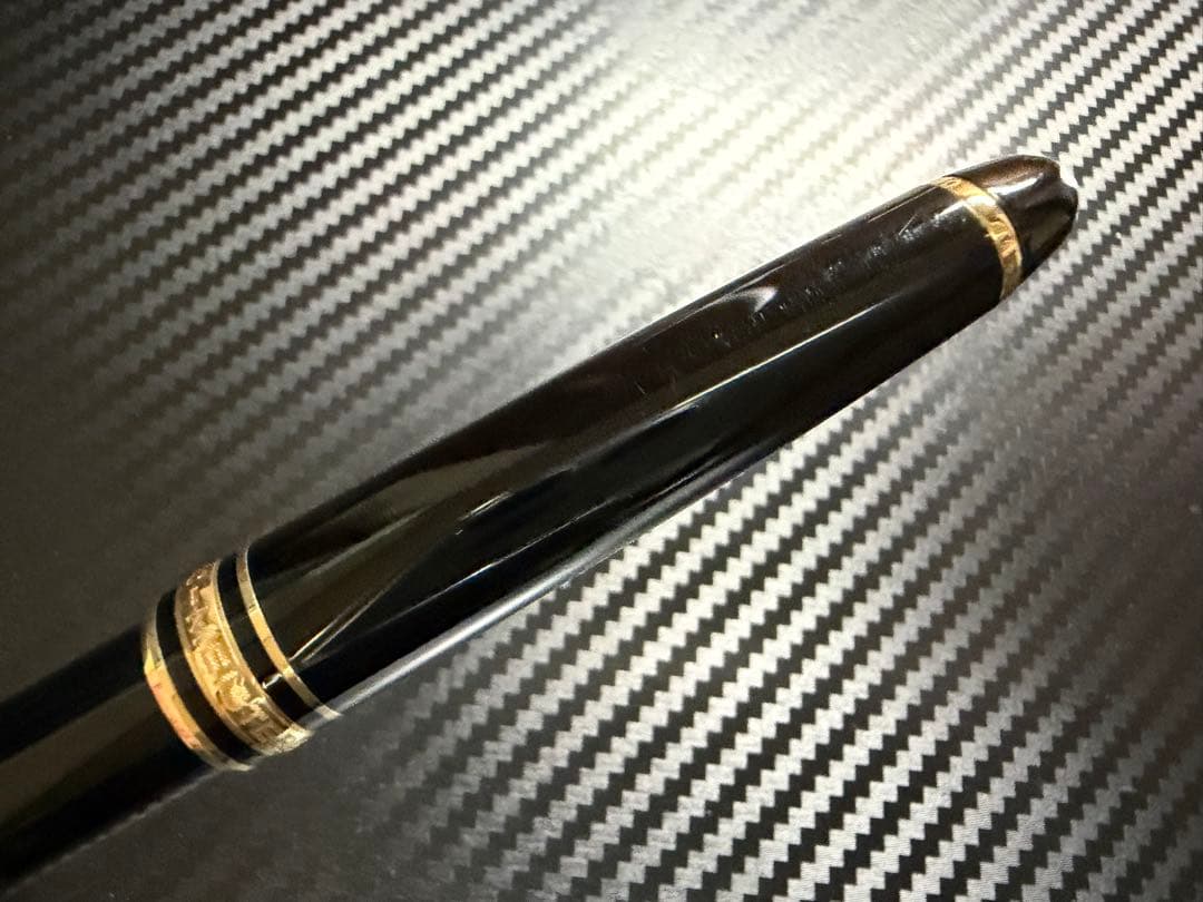 モンブラン マイスターシュテュック 144 ブラック 中白 EF 極細字 万年筆