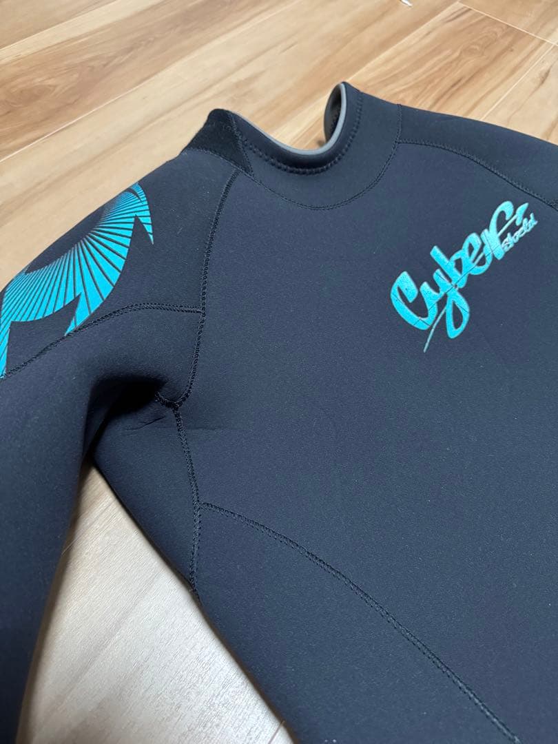 【美品】cyber サイバー　ウエットスーツ　フルスーツ　3㎜