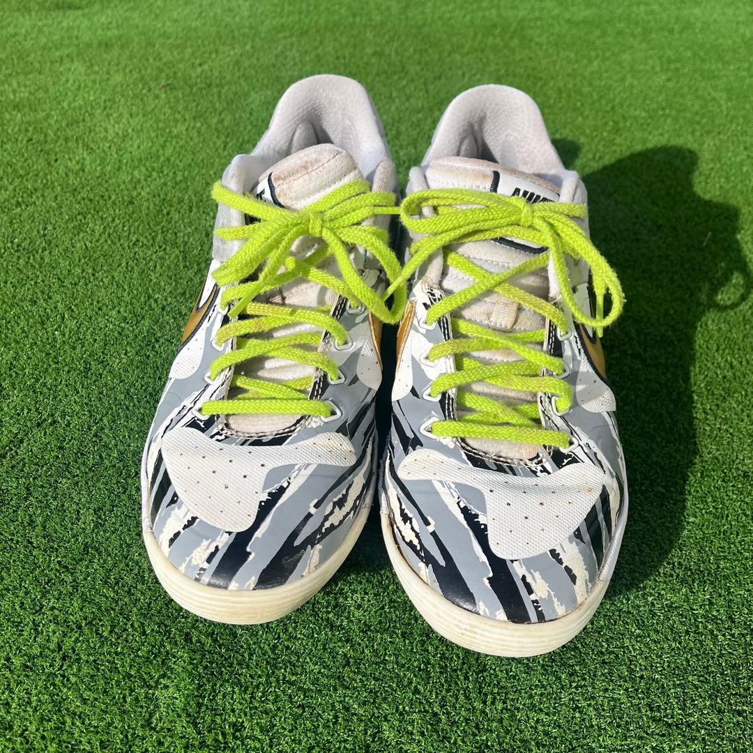 NIKE/ナイキ　フルオーダースパイク　カモ柄　野球スパイク　ポイントスパイク